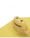 Kapital yellow socks with smiley heels shop online socks
