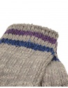 Kapital Happy Heel grey socks with smiley heel EK-1447XS GREY price