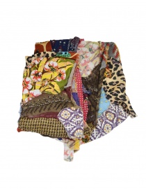 Kapital Kountry Patchwork handcrafted colored stole buy online