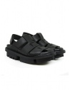 Trippen Alliance closed sandal in black leather buy online ALLIANCE LED F WAW BLK W.TCBLK
