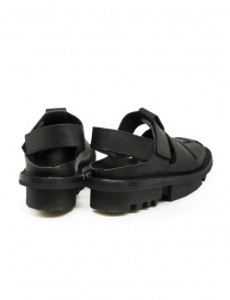 Trippen Alliance closed sandal in black leather