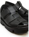 Trippen Alliance closed sandal in black leather price ALLIANCE LED F WAW BLK W.TCBLK shop online
