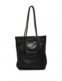 Trippen SQ-Bag b borsa tote in pelle nera