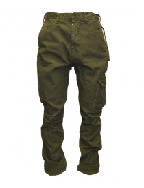 Pantaloni uomo online: Kapital pantaloni cargo color khaki