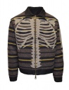 Kapital reversible black jacket with bone print shop online mens jackets