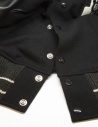 Kapital I-Five Varsity black wool bomber jacket with leather sleeves price EK1309 BLACK shop online