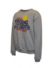 Kapital Working Class Hero Play Kountry grey sweatshirt men s knitwear buy online