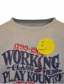 Kapital Working Class Hero Play Kountry grey sweatshirt buy online
