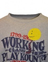 Kapital Working Class Hero Play Kountry grey sweatshirt shop online men s knitwear