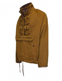 Kapital Vorking multi-pocket anorak in camel cotton mens jackets buy online