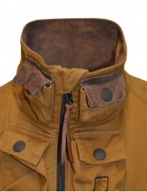 Kapital Vorking multi-pocket anorak in camel cotton buy online