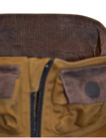 Kapital Vorking multi-pocket color block anorak in cotton mens jackets price