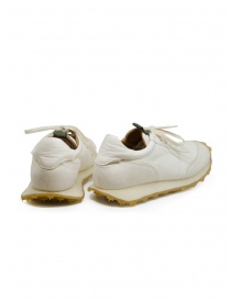 Shoto Melody white sneakers with yellow ocher sole price