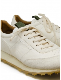 Shoto Melody white sneakers with yellow ocher sole womens shoes buy online