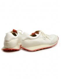 Shoto Melody white leather sneakers with red sole buy online