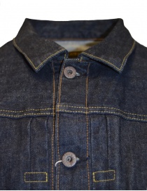 Kapital giacca in denim one wash blu indigo giubbini uomo prezzo