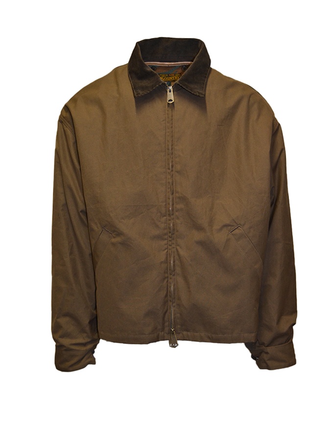 Kapital Drizzler T-back khaki jacket with removable lining K2311LJ140 KHAKI Kapital Drizzler T-back khaki jacket with removable lining K2311LJ140 KHAKI mens jackets online shopping