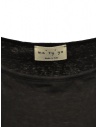 Ma'ry'ya black linen oval shaped t-shirt YMJ104 J8BLACK price