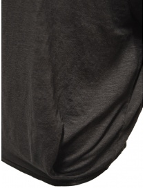 Ma'ry'ya T-shirt nera in lino ovale t shirt donna acquista online