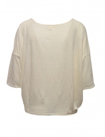 Ma'ry'ya blusa in lino bianco naturale prezzo