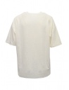Ma'ry'ya T-shirt bianca in lino con scollo a V YMJ101 J1WHITE prezzo