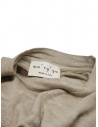 Ma'ry'ya T-shirt beige in lino da donna YMJ100 J6G.BEIGE acquista online