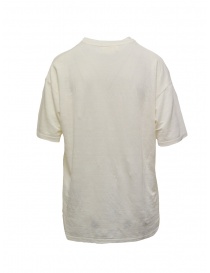 Ma'ry'ya T-shirt in lino bianca naturale