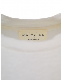 Ma'ry'ya natural white linen T-shirt price