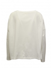 Ma'ry'ya white long-sleeved T-shirt with pocket