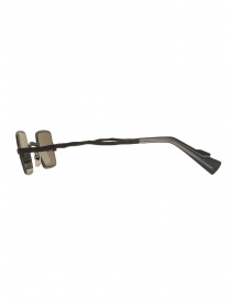 Kuboraum Z21 BM square metal sunglasses with grey lenses price