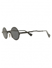 Kuboraum Z17 BM occhiali rotondi in metallo lenti grigie