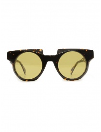 Kuboraum U1 HOF sunglasses with yellow lenses U1 47-25 HOF YELLOW1