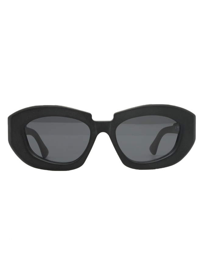 Kuboraum X23 Black Matt occhiali da sole ovali neri opachi X23 51-17 BM 2GREY occhiali online shopping