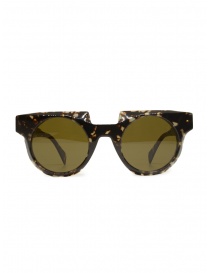 Kuboraum U1 Grey Yellow Havana sunglasses U1 47-25 GYH BROWN