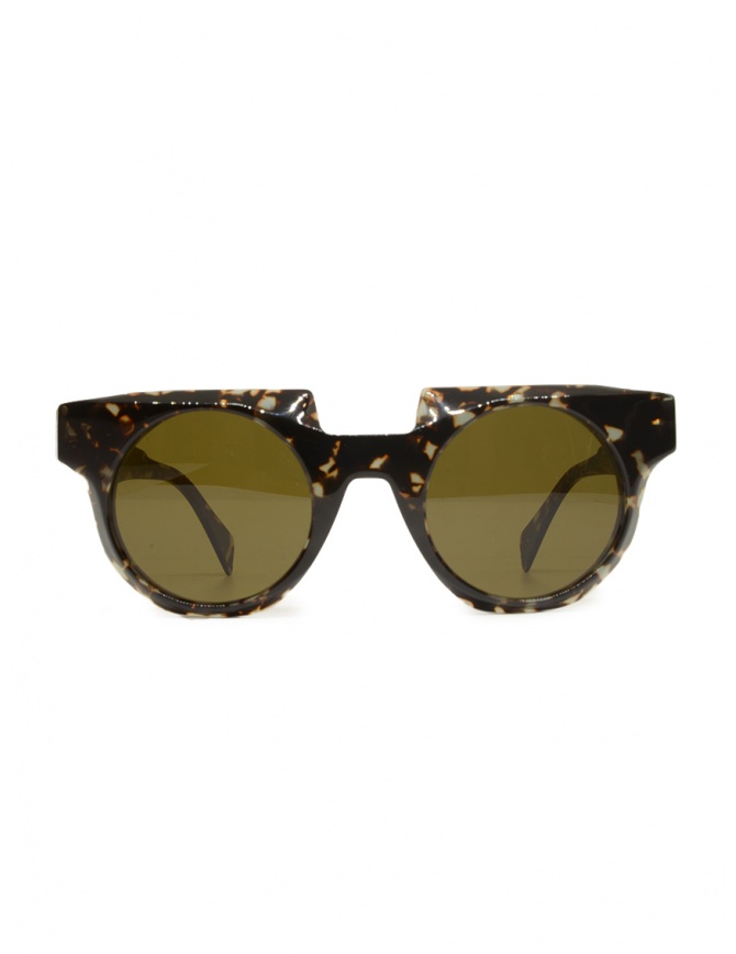 Kuboraum U1 Grey Yellow Havana occhiali da sole U1 47-25 GYH BROWN occhiali online shopping