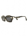 Kuboraum Q6 HG grey tortoise sunglasses with grey lenses shop online glasses