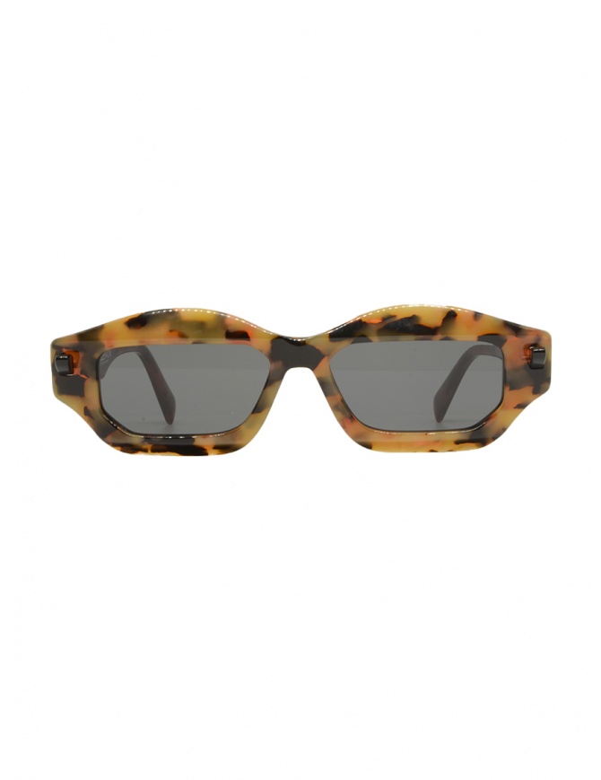 Kuboraum Q6 HX two-tone tortoiseshell sunglasses with grey lenses Q6 55-16 HX 2GREY glasses online shopping