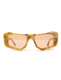 Glasses online: Kuboraum F6 DRO Sun Desert Rose tortoise sunglasses