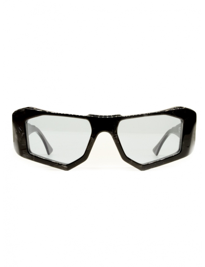 Kuboraum F6 Black Night sunglasses with light blue lenses F6 52-18 BKN BLUE1 glasses online shopping