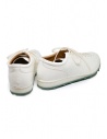 Shoto sneakers in pelle di cavallo bianche con suola turchese 7654 HORSE DEEPL BIANCO acquista online