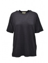 Ma'ry'ya navy blue linen T-shirt buy online YMJ100 J7NAVY