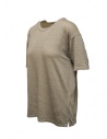 Ma'ry'ya T-shirt beige in lino da donnashop online t shirt donna