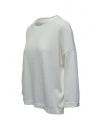 Ma'ry'ya boxy sweater in white cotton knit YMK44 F1WHITE price