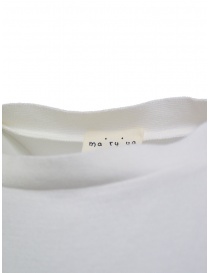 Ma'ry'ya pullover squadrata in maglia di cotone bianco maglieria donna acquista online