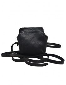 Bags online: Guidi RT02 mini shoulder bag in black horse leather