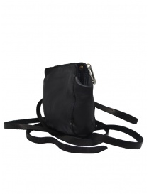 Guidi RT02 mini borsa a tracolla in pelle di cavallo nera acquista online prezzo