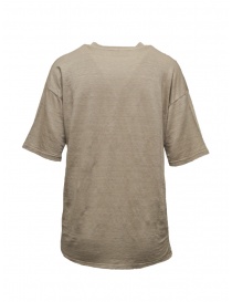 Ma'ry'ya Beige linen V-neck T-shirt price