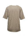 Ma'ry'ya T-shirt beige con scollo a V in lino YMJ101 J6G.BEIGE prezzo