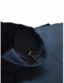 Monobi pantaloni in lino blu con elastico in vita prezzo