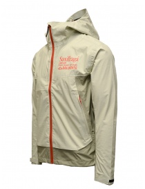 Dolomite Saxifraga 3L giacca a vento impermeabile beige Day White